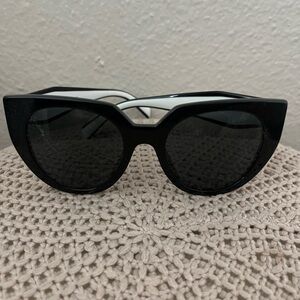 Prada Black Cat-Eye Sunglasses for Women